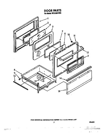 Diagram for RF3100XVW0