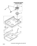 Diagram for 02 - Cooktop, Lit/optional