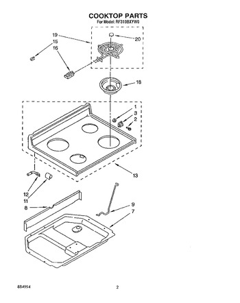 Diagram for RF310BXYW0