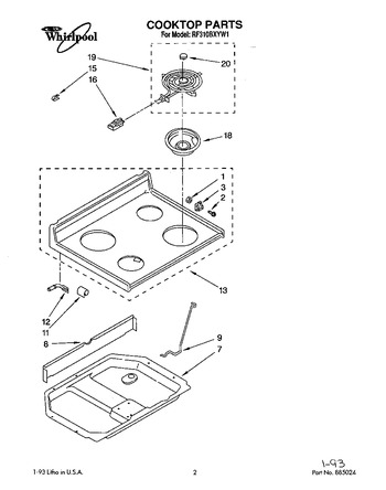 Diagram for RF310BXYW1