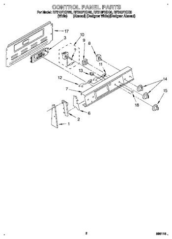 Diagram for RF310PXDW0