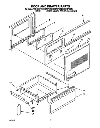 Diagram for RF310PXDZ0