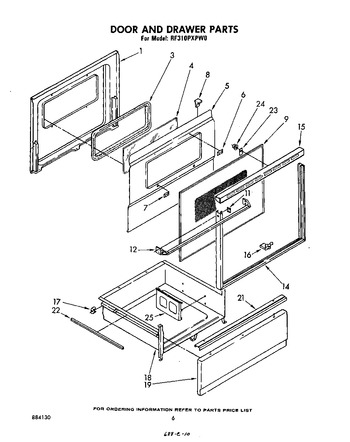 Diagram for RF310PXPW0