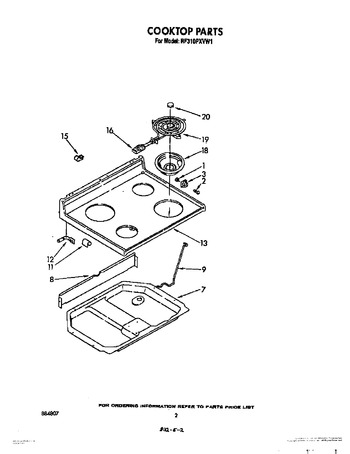 Diagram for RF310PXVW1