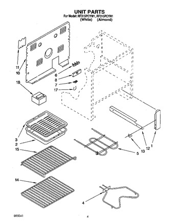 Diagram for RF315PCYN1