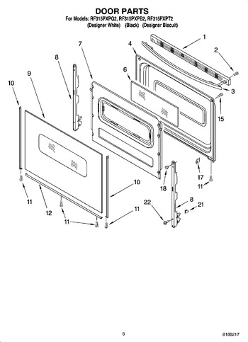 Diagram for RF315PXPQ2