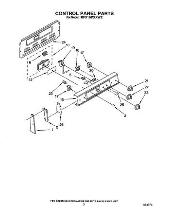 Diagram for RF316PXXB2