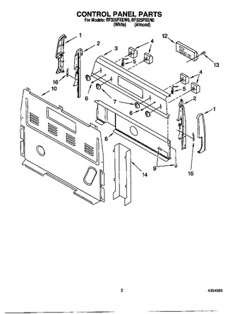 Diagram for RF325PXEW0