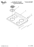 Diagram for 01 - Cooktop