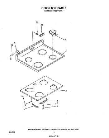 Diagram for RF327PXVW3