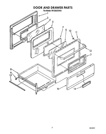 Diagram for RF3305XXW2