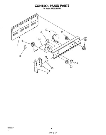 Diagram for RF332BXPW0