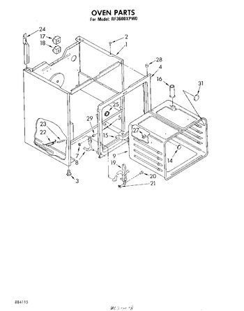 Diagram for RF3600XPW0