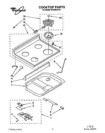 Diagram for RF3600XYW1