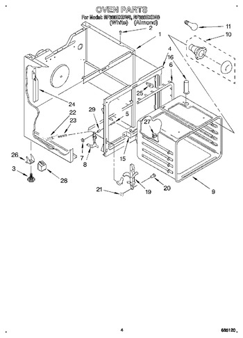 Diagram for RF360BXDW0