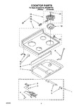 Diagram for 02 - Cooktop, Lit/optional