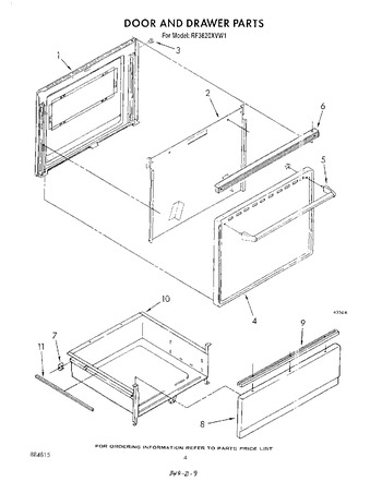 Diagram for RF3620XVW1