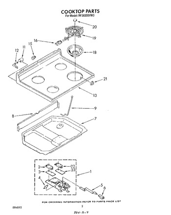 Diagram for RF3620XVW3