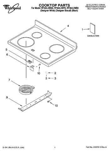 Diagram for RF364LXMT0