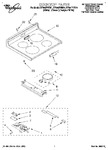 Diagram for 01 - Cooktop, Literature