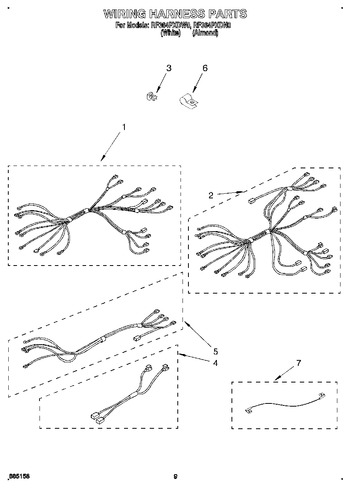 Diagram for RF364PXDW0