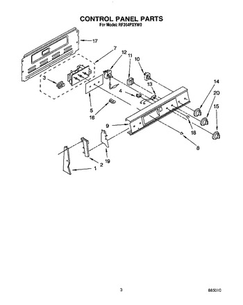 Diagram for RF364PXYQ0