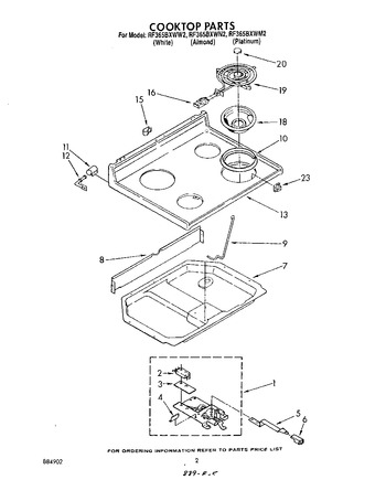 Diagram for RF365BXWW2