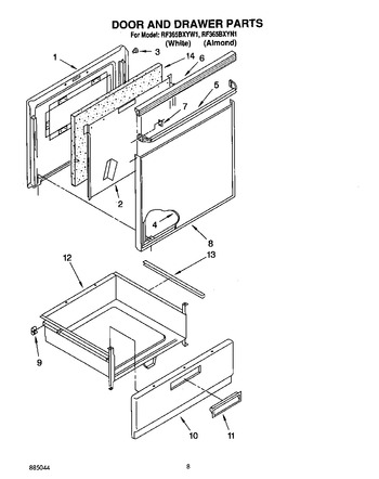 Diagram for RF365BXYW1