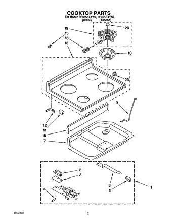 Diagram for RF365BXYW0