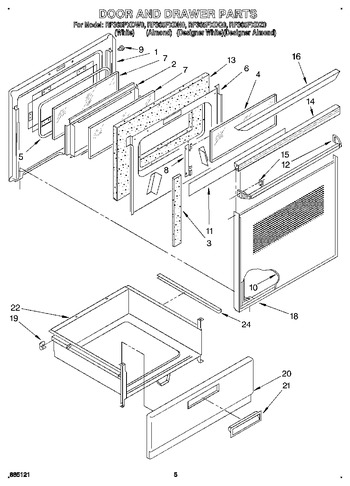 Diagram for RF365PXDQ0