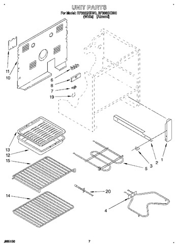 Diagram for RF3663XDW0