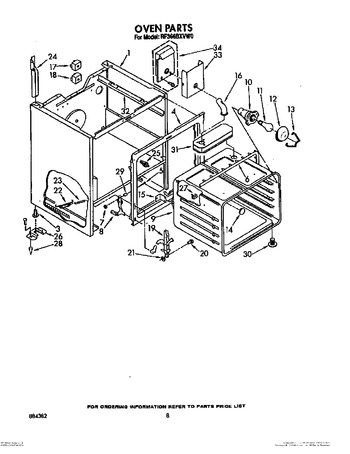 Diagram for RF366BXVW0