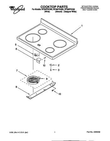 Diagram for RF366PXGN0