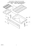 Diagram for 05 - Drawer And Broiler, Optional