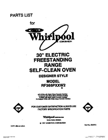 Diagram for RF366PXXW2