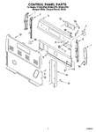 Diagram for 02 - Control Panel Parts