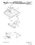 Diagram for 01 - Cooktop, Literature