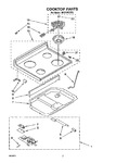 Diagram for 02 - Cooktop