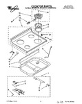 Diagram for 01 - Cooktop