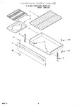 Diagram for 04 - Drawer & Broiler