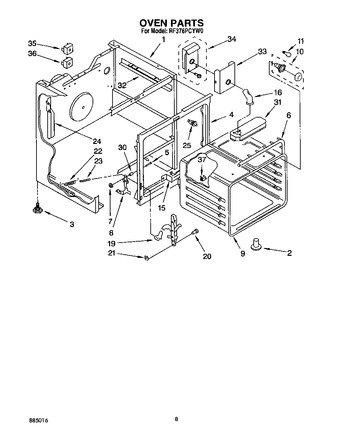 Diagram for RF376PCYW0