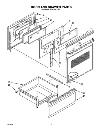 Diagram for RF376PCYN0