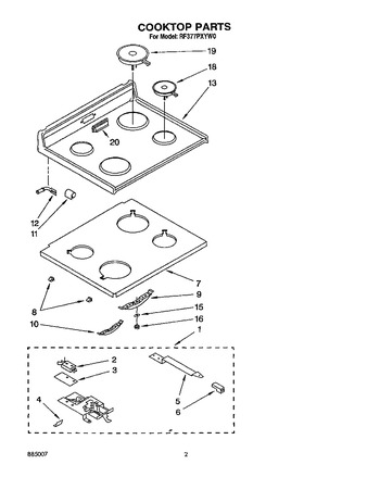 Diagram for RF377PXYW0