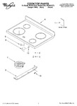 Diagram for 01 - Cooktop, Literature