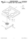 Diagram for 01 - Cooktop Parts