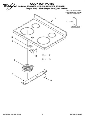 Diagram for RF378LXPB2