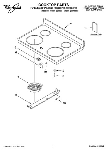 Diagram for RF378LXPB3