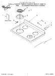 Diagram for 01 - Cooktop, Literature