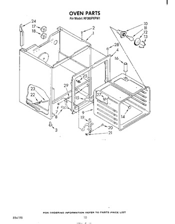 Diagram for RF385PXPW1