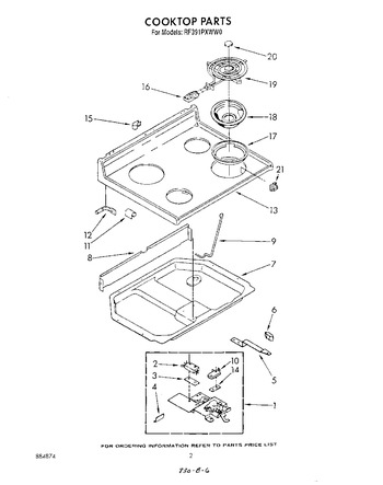 Diagram for RF391PXWW0